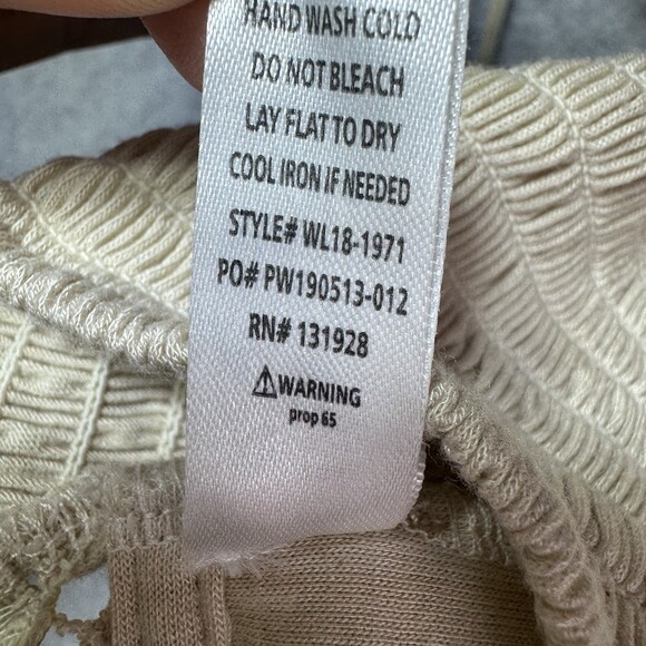 Ivory Cream Boho Laced Crop Top Bralette Crochet Cottagecore Romantic Festival - Picture 5 of 5